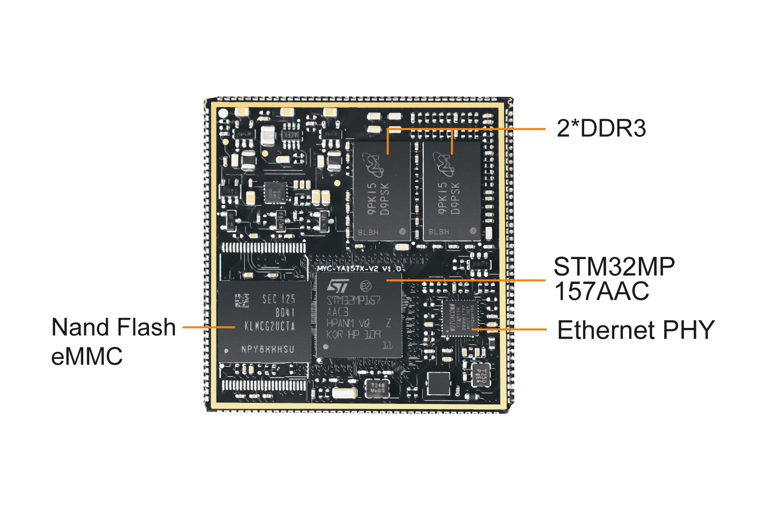 STM32MP157核心板